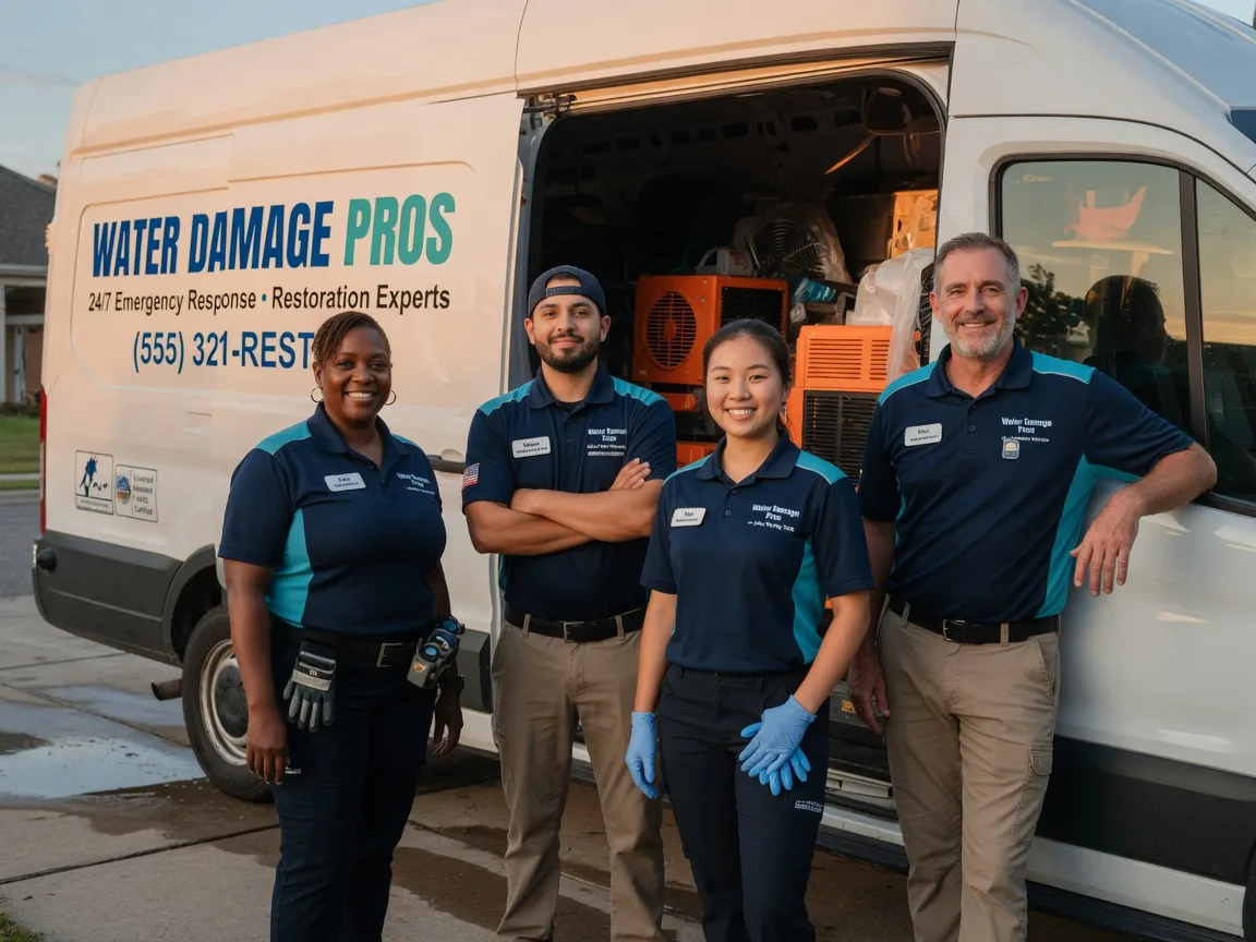 Water Damage Restoration company in Birchleaf, VA